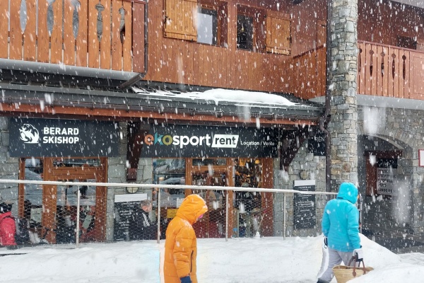 Photo du magasin Ekosport-rent Berard Skishop Peisey &agrave; Plan Peisey