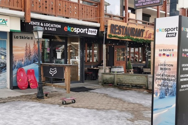 Photo du magasin Ekosport-rent La Skirie 2 aux Deux Alpes