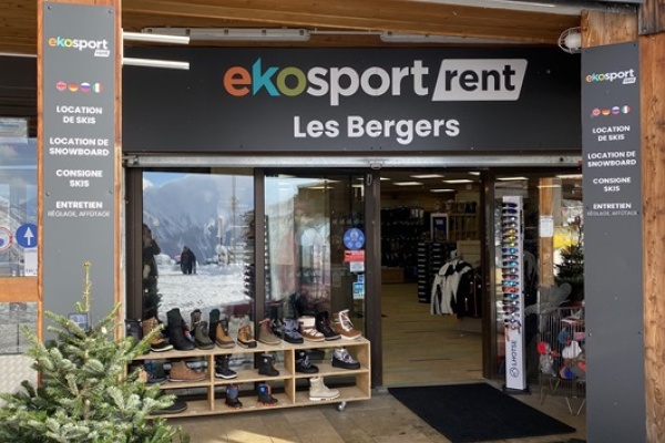 Photo du magasin Ekosport-rent Les Bergers à Alpe d'Huez