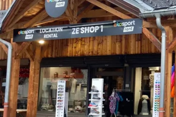 Photo du magasin Ekosport-rent Ze Shop 1 &agrave; Alpe d'Huez
