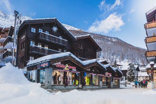 Photo du magasin Cesar Sport Alpin à Saas Fee