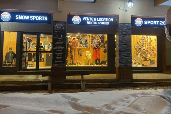 Photo du magasin Snow Sport aux Menuires