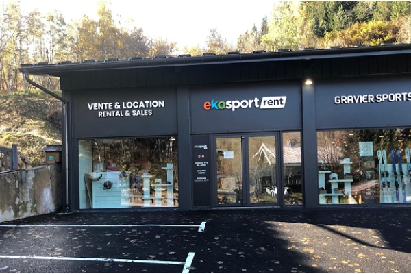 Photo du magasin Ekosport-rent Gravier Sports aux Deux Alpes