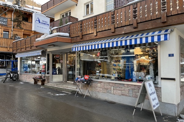 Photo du magasin Azzurra Sport &agrave; Zermatt