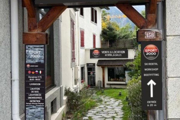 Photo du magasin Sport 2000 Cham'Sport Michel Croz Centre &agrave; Chamonix