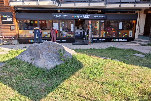Photo du magasin Ekosport-rent Mountain Pass &agrave; Orci&egrave;res Merlette
