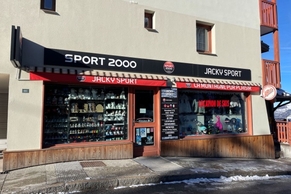 Photo du magasin Jacky Sports 1500 &agrave; Valmeinier 1500