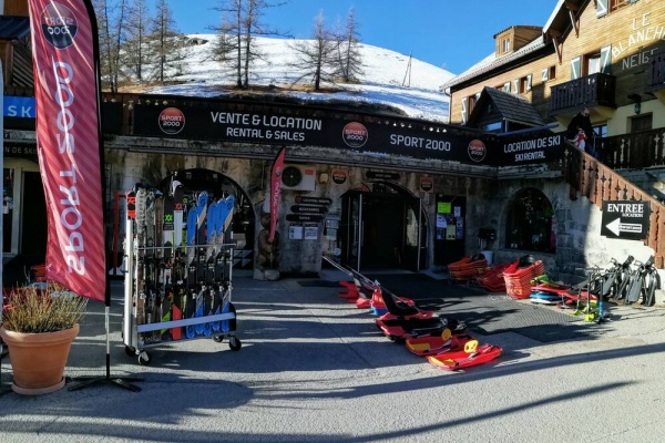 Photo du magasin Blanche Neige Sport à Valberg