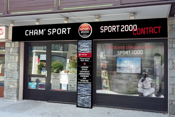 Photo du magasin SPORT 2000 La Ginabelle Centre à Chamonix