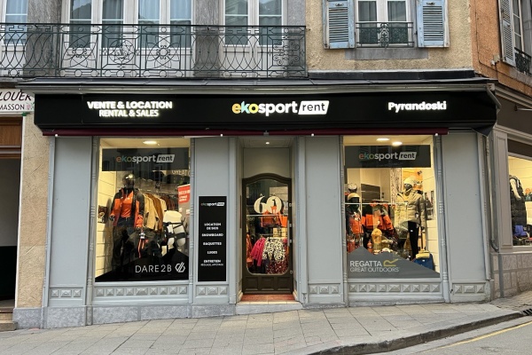 Photo du magasin Ekosport-rent Pyrandoski à Cauterets