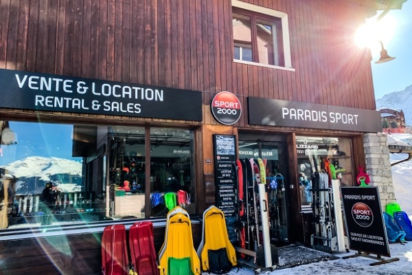 Photo du magasin Berard Skishop à Peisey Vallandry