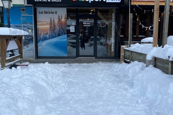 Photo du magasin Ekosport-rent La Skirie 2 aux Deux Alpes