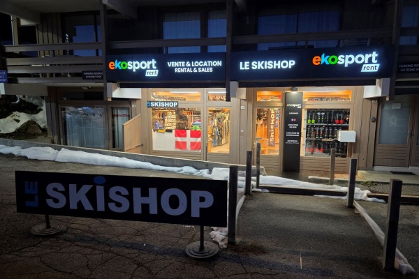Photo du magasin Ekosport-Rent Le Skishop &agrave; Hauteluce