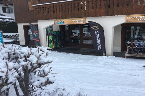 Photo du magasin Verneret Sports à Morillon Village