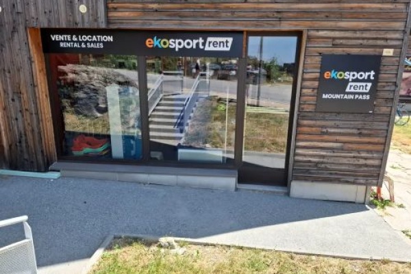 Photo du magasin Ekosport-rent Mountain Pass &agrave; Orci&egrave;res Merlette