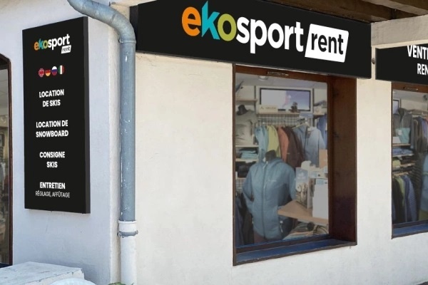 Photo du magasin Ekosport-rent Ski Higher à Méribel les Allues