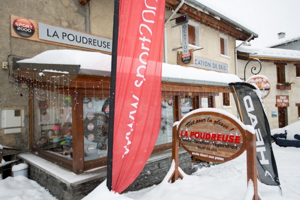 Photo du magasin La Poudreuse à Lanslevillard
