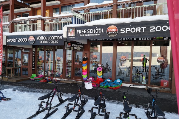Photo du magasin Delay Savoie Sport à Arc 1800