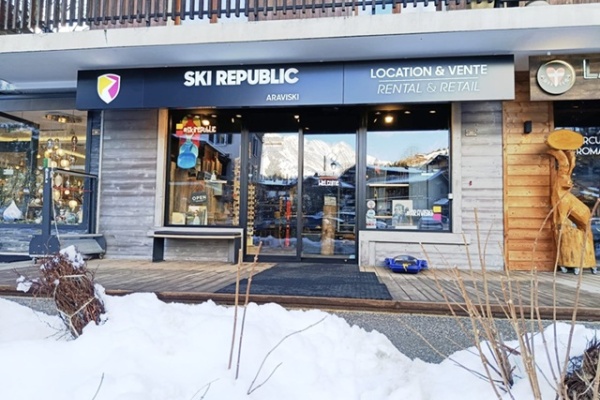 Photo du magasin Ski Republic Araviski &agrave; La Clusaz