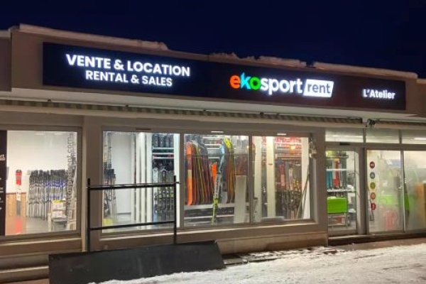 Photo du magasin Ekosport-rent L'Atelier aux Deux Alpes