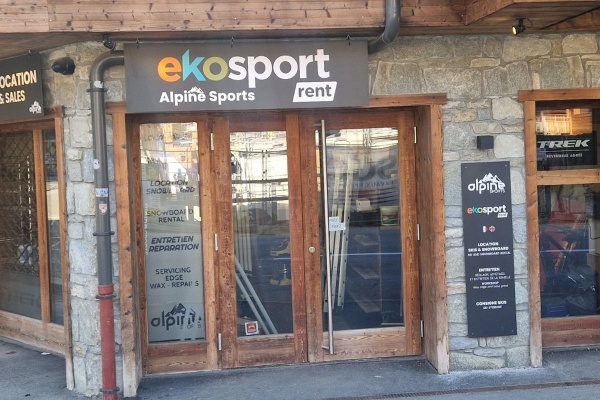 Photo du magasin Ekosport-rent Alpine Sports &agrave; Morzine