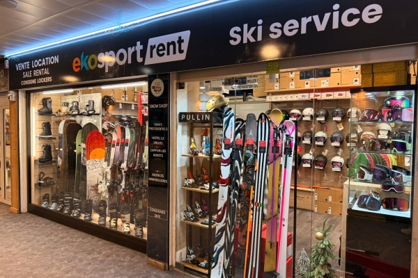Photo du magasin Ekosport-Rent Ski Service &agrave; Isola 2000