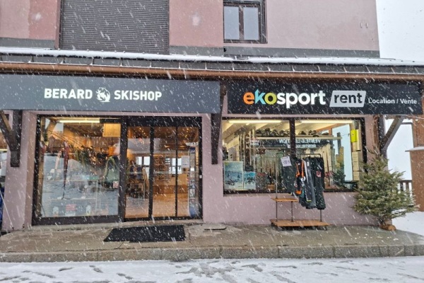 Photo du magasin Ekosport-rent Berard Skishop Vallandry &agrave; Peisey Vallandry