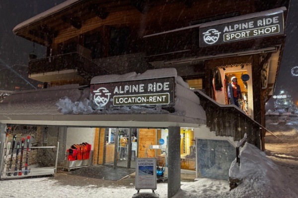 Photo du magasin Alpine ride &agrave; La Clusaz
