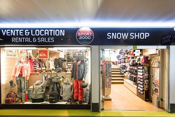 Photo du magasin Snow Shop à Isola 2000
