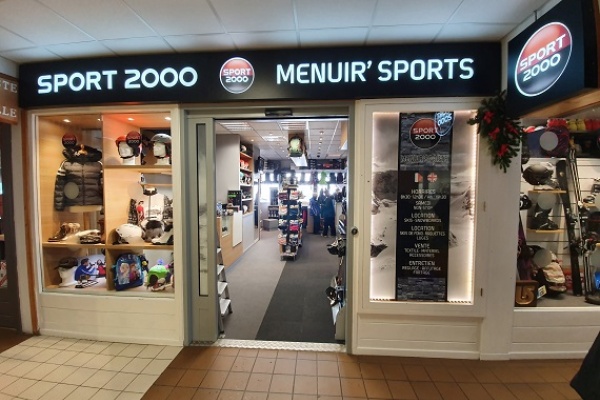 Photo du magasin Menuir'sports aux Menuires