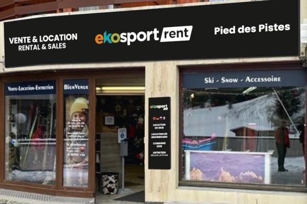 Photo du magasin Ekosport-rent Le Pied Des Pistes à Lanslevillard