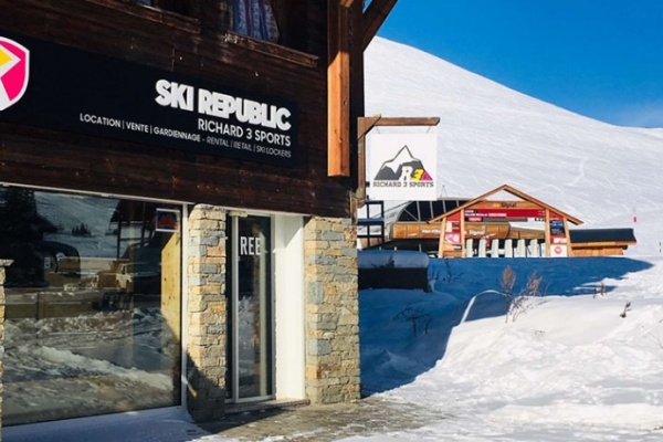 Photo du magasin Ski Republic Richard 3 Sports à Alpe d'Huez